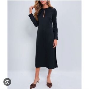 Saint art Black Isabel Dress In Small